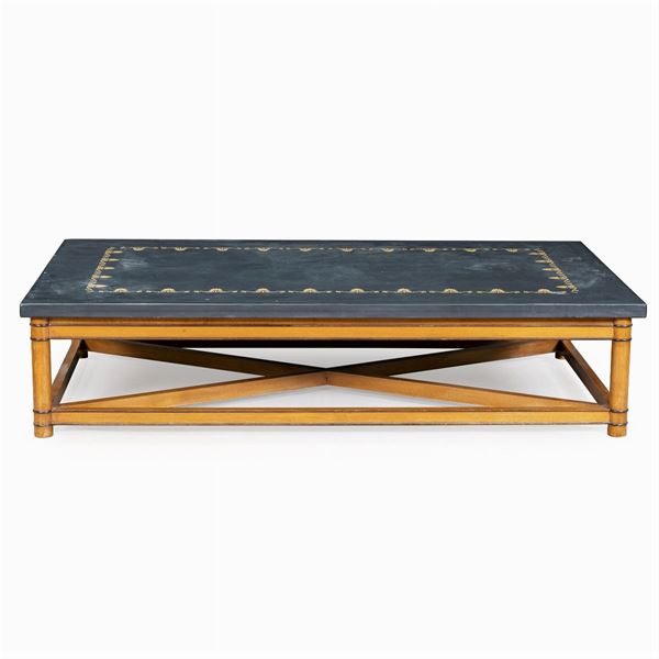Cherry wood and marble Coffee table  (Italy, 20th century)  - Auction Old Master Paintings, Furniture, Sculpture and  Works of Art - Colasanti Casa d'Aste