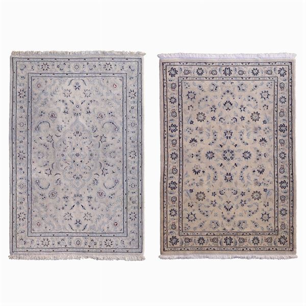 Due tappeti orientali (2)  (Persia, XX Sec.)  - Asta Dipinti Antichi, Arredi, Sculture e Oggetti d'Arte - Colasanti Casa d'Aste
