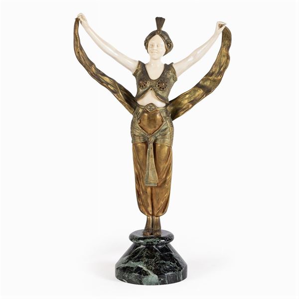 Georges Omerth  (attivo tra il 1895-1925)  - Asta Dipinti Antichi, Arredi, Sculture e Oggetti d'Arte - Colasanti Casa d'Aste