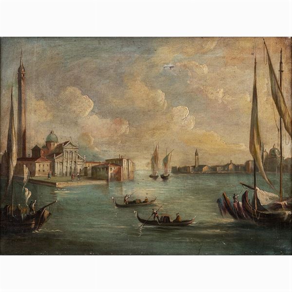 Venetian painter  (19th century)  - Auction Old Master Paintings, Furniture, Sculpture and  Works of Art - Colasanti Casa d'Aste