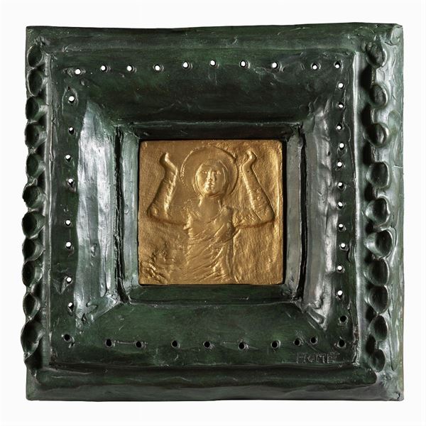 Salvatore Fiume : Salvatore Fiume  (Cosimo 1915 - Milano 1997)  - Auction Modern and Contemporary Art - Colasanti Casa d'Aste