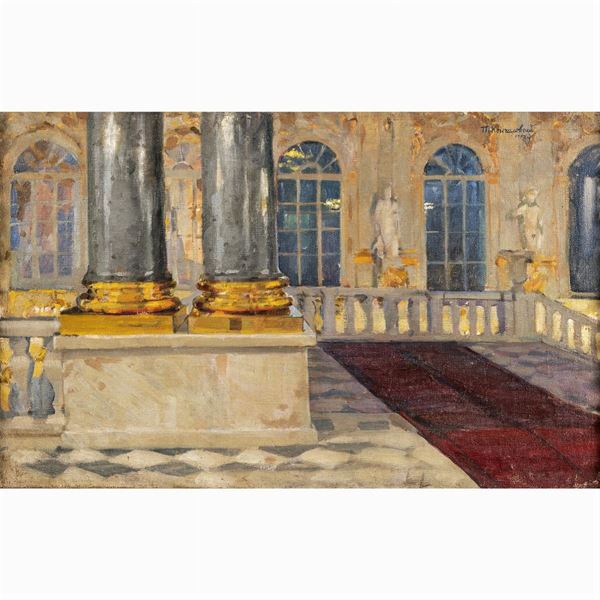 Pittore russo  (inizio XX Sec.)  - Asta Dipinti Antichi, Arredi, Sculture e Oggetti d'Arte - Colasanti Casa d'Aste