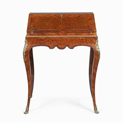 Bureau Dos D'âne in Radica e Bois De Rose