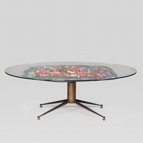 Manifattura italiana, prod. Stil Keramos  (Amalfi, 1950s)  - Auction Design and 20th century Decorative Arts - Colasanti Casa d'Aste