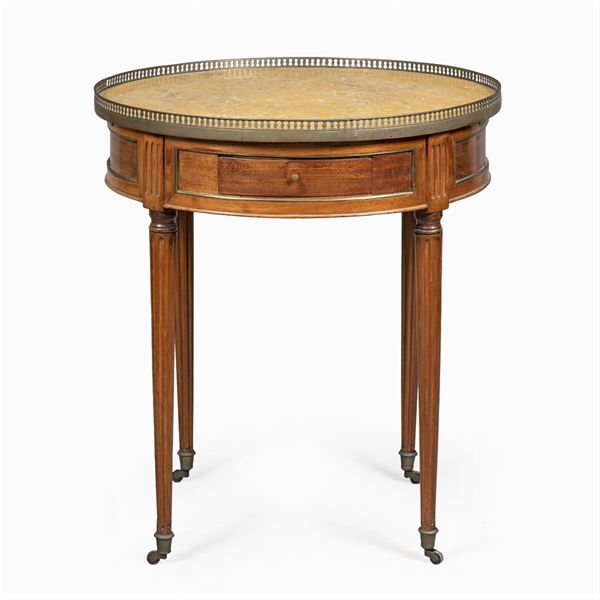 Mahogany and bronze gueridon