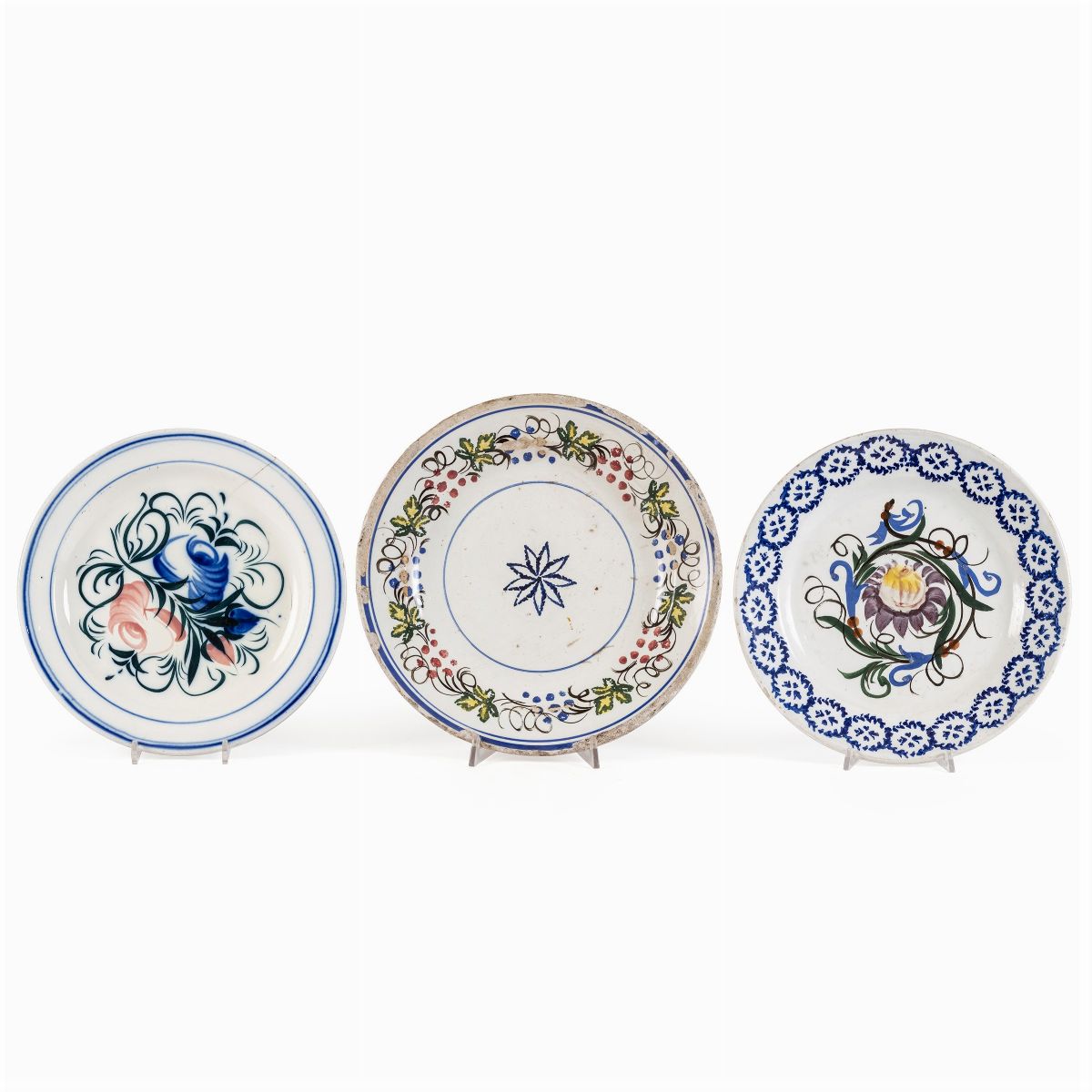 Collezione di Piatti in Maiolica (7)