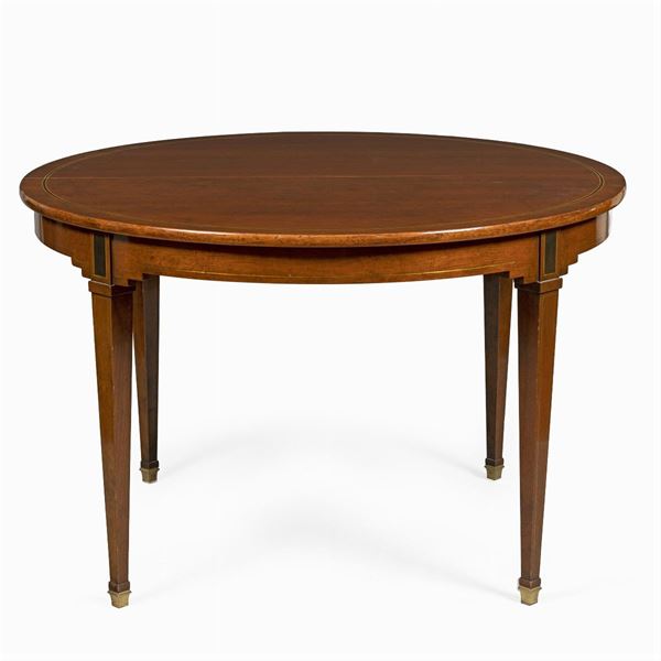 Mahogany dining table  (England, 20th century)  - Auction Old Master Paintings, Furniture, Sculpture and  Works of Art - Colasanti Casa d'Aste
