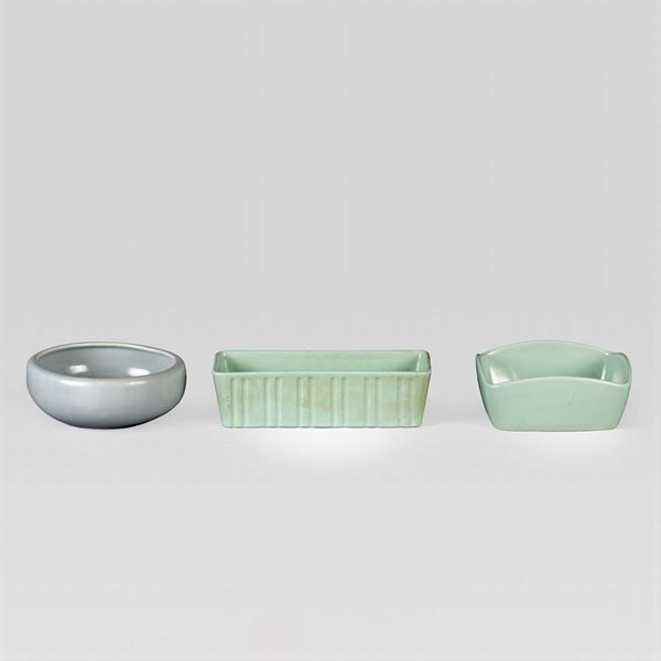 Società Ceramica Italiana Laveno, group of objects (3)