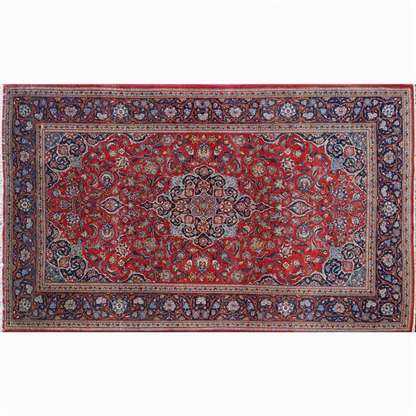 Kashan carpet  (Persia, 20th century)  - Auction Old Master Paintings, Furniture, Sculpture and  Works of Art - Colasanti Casa d'Aste