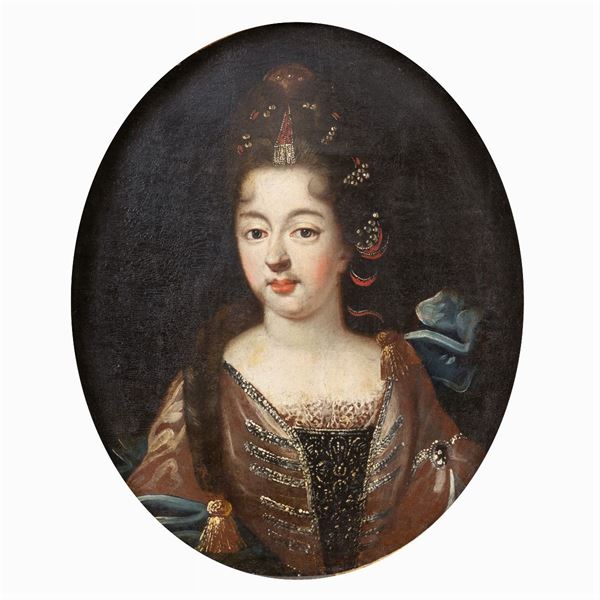 Scuola francese  (XVII Sec.)  - Asta Dipinti Antichi, Arredi, Sculture e Oggetti d'Arte - Colasanti Casa d'Aste