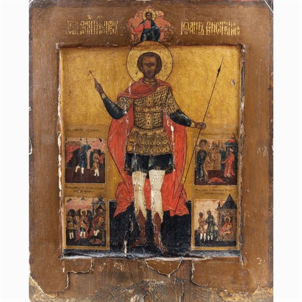 Icona raffigurante San Giovanni il guerriero