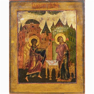 Icona Raffigurante L'annunciazione