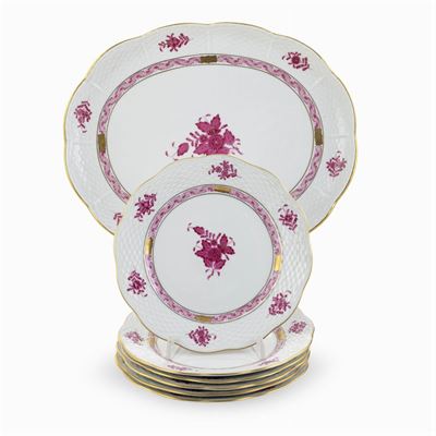 Herend, Set da Dolce in Porcellana (7)
