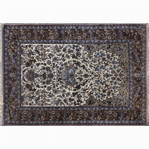 Kum carpet  (Persia, 20th century)  - Auction Old Master Paintings, Furniture, Sculpture and  Works of Art - Colasanti Casa d'Aste