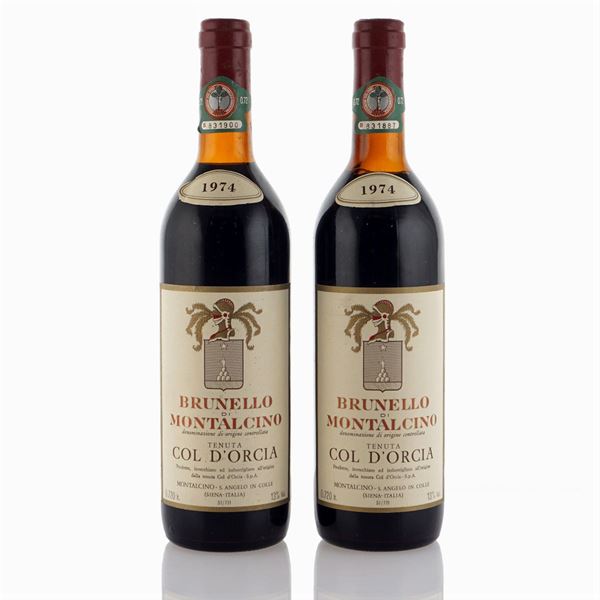 Col d'Orcia, Brunello di Montalcino 1974