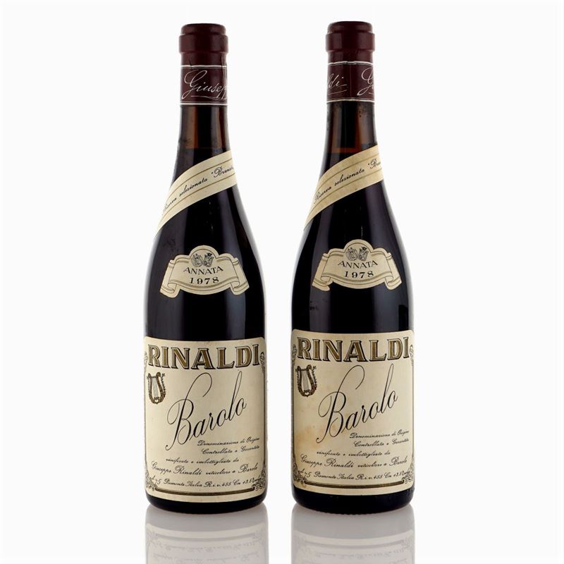 Giuseppe Rinaldi, Barolo Riserva Selezionata Brunata 1978