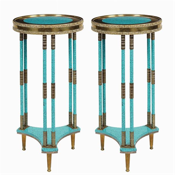 Pair of gueridons  (France, 20th century)  - Auction Old Master Paintings, Furniture, Sculpture and  Works of Art - Colasanti Casa d'Aste