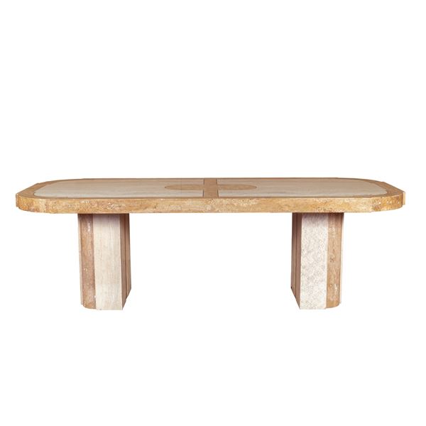 Large marble table