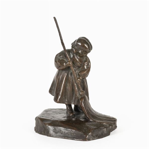 Alfonso Arcuri  (Italy, 20th century)  - Auction Old Master Paintings, Furniture, Sculpture and  Works of Art - Colasanti Casa d'Aste