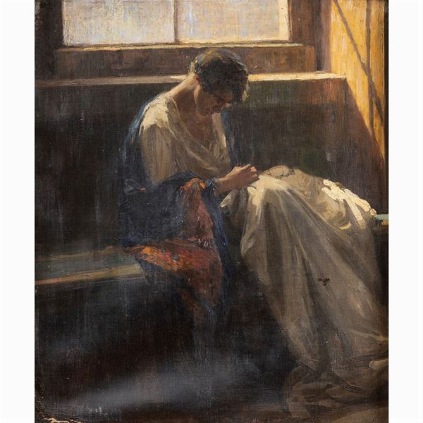 Nicola Ciletti  (San Giorgio La Molara, 1883 – 1967)  - Asta Arte Moderna e Contemporanea - Colasanti Casa d'Aste