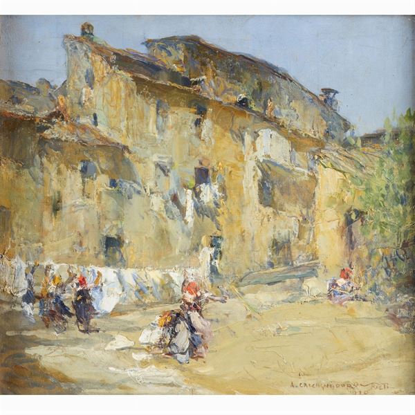 Antonino Calcagnadoro  (Rieti 1876 - Rome 1935)  - Auction Old Master Paintings, Furniture, Sculpture and  Works of Art - Colasanti Casa d'Aste