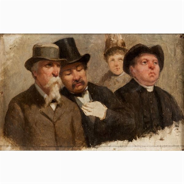 Vincenzo Caprile  (Napoli 1856 - 1936)  - Auction Old Master Paintings, Furniture, Sculpture and  Works of Art - Colasanti Casa d'Aste
