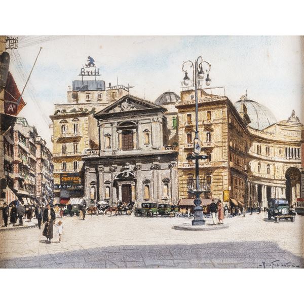 Nicola Fabbricatore  (Napoli 1888 - Roma 1962)  - Asta Dipinti Antichi, Arredi, Sculture e Oggetti d'Arte - Colasanti Casa d'Aste