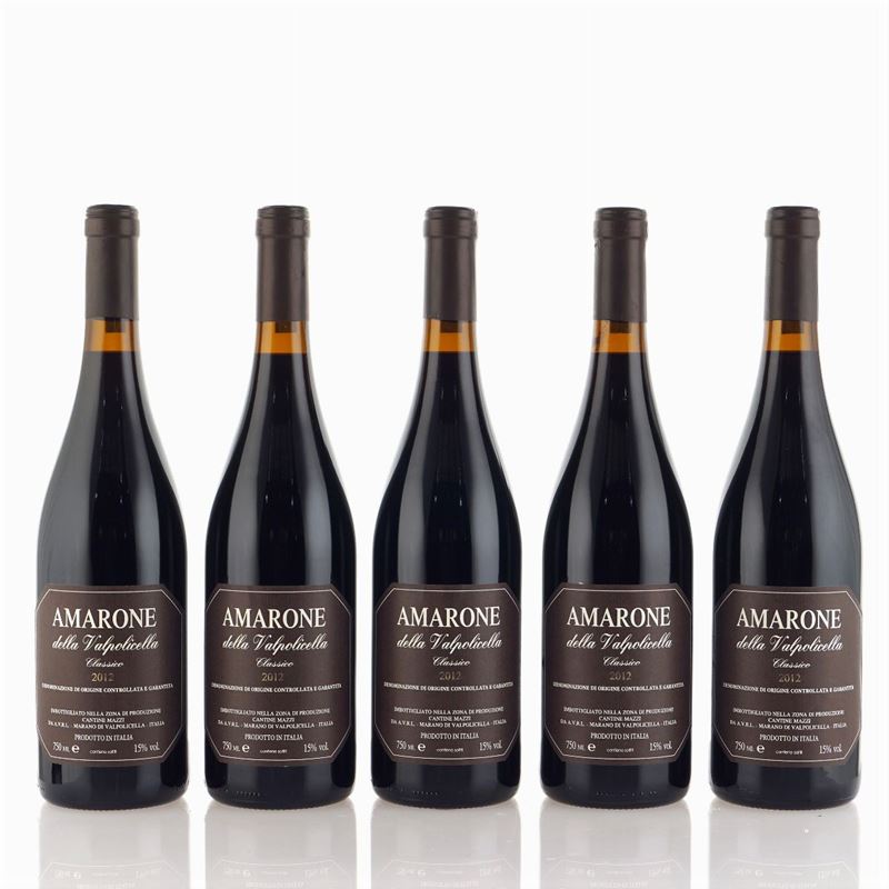 Mazzi, Amarone della Valpolicella 2012
