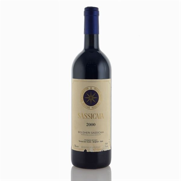 Tenuta San Guido, Sassicaia 2000  (Bolgheri)  - Asta Vini e Distillati Web Only - Colasanti Casa d'Aste