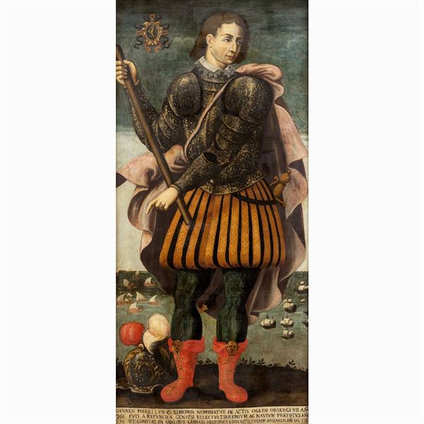 Scuola Genovese  (XVII Sec.)  - Asta Dipinti Antichi, Arredi, Sculture e Oggetti d'Arte - Colasanti Casa d'Aste