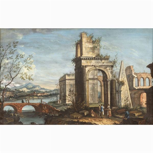 Italian school  (18th century)  - Auction Old Master Paintings, Furniture, Sculpture and  Works of Art - Colasanti Casa d'Aste