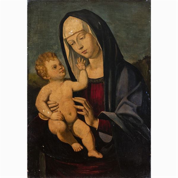 Scuola veneta  (XVI Sec.)  - Asta Dipinti Antichi, Arredi, Sculture e Oggetti d'Arte - Colasanti Casa d'Aste