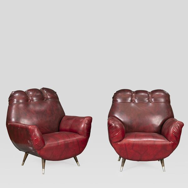 Italian manufacture (2)  (1950s)  - Auction Design and 20th century Decorative Arts - Colasanti Casa d'Aste