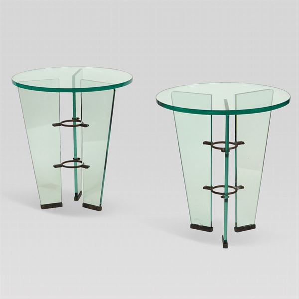 Pietro Chiesa, prod. Fontana Arte  (2)  (Italy, 1940s)  - Auction Design and 20th century Decorative Arts - Colasanti Casa d'Aste