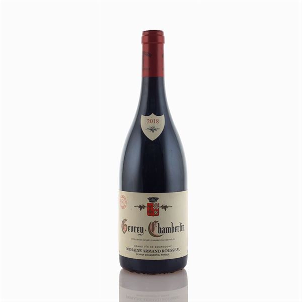 Domaine Armand Rousseau, Gevrey-Chambertin 2018  (Borgogna)  - Asta Vini e Distillati Web Only - Colasanti Casa d'Aste
