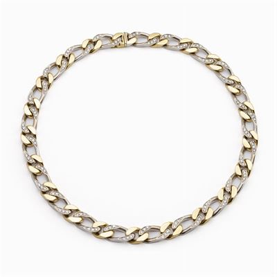 Bulgari, Lunga Collana a Maglia Groumette