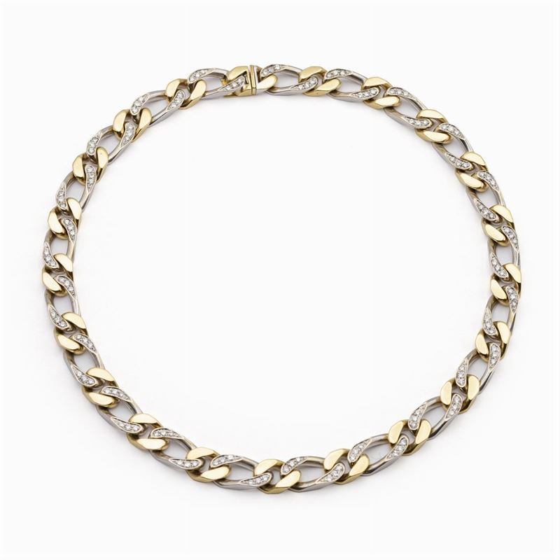 Bulgari, Lunga Collana a Maglia Groumette
