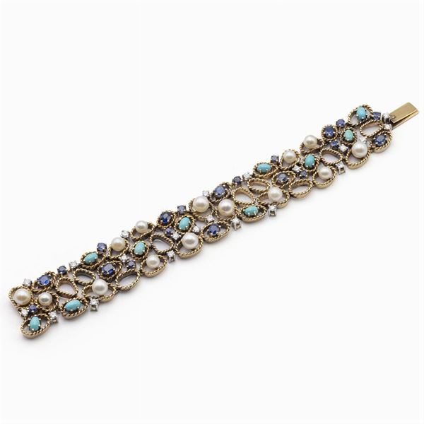 Jose Maria Puig Doria, bracciale in oro giallo 18kt