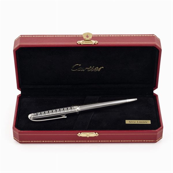 Cartier, vintage ballpoint pen  (limited edition n. 0531/1847 signed and numbered)  - Auction Fine Jewels Watches Fashion Vintage - Colasanti Casa d'Aste