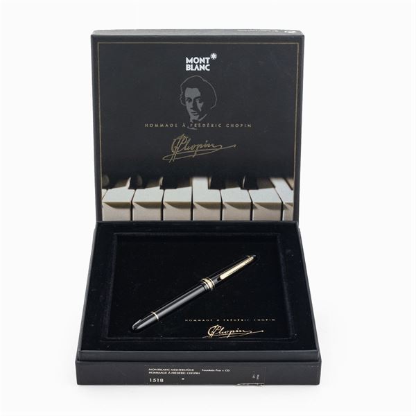 Montblanc Meisterstuck Hommage to Frederic Chopin, fountain pen  (limited edition)  - Auction Fine Jewels Watches Fashion Vintage - Colasanti Casa d'Aste