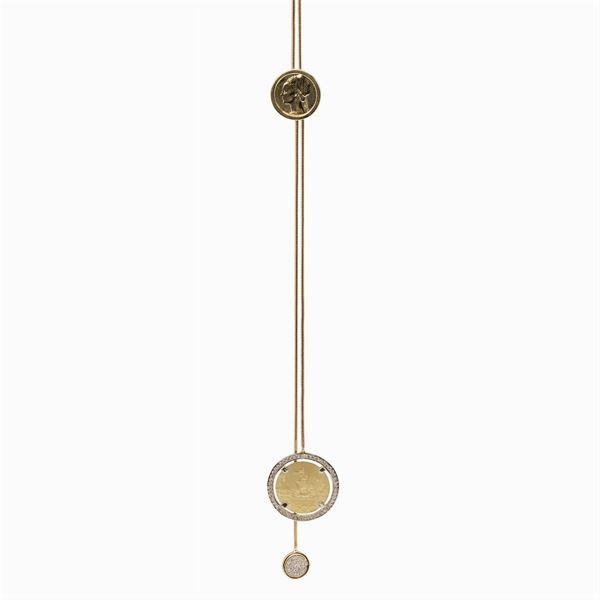 Collana saliscendi 500 Lire Caravelle