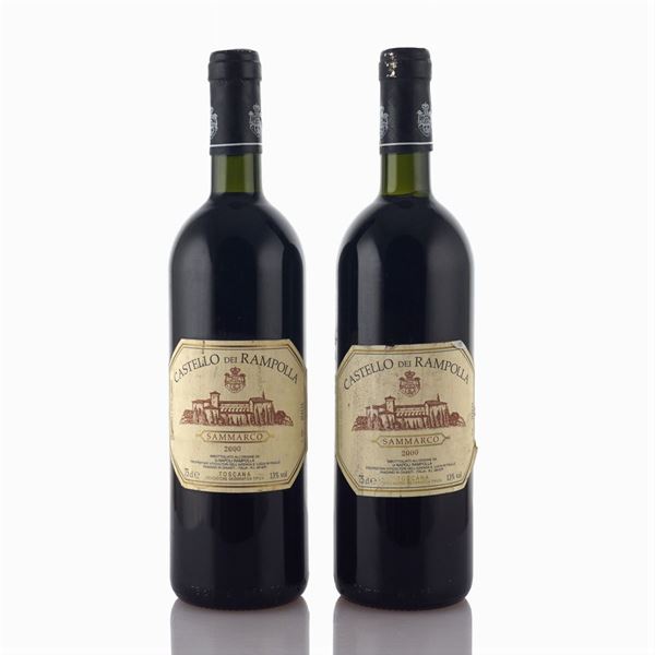 Castello dei Rampolla, Sammarco 2000  (Toscana)  - Asta Vini e Distillati Web Only - Colasanti Casa d'Aste