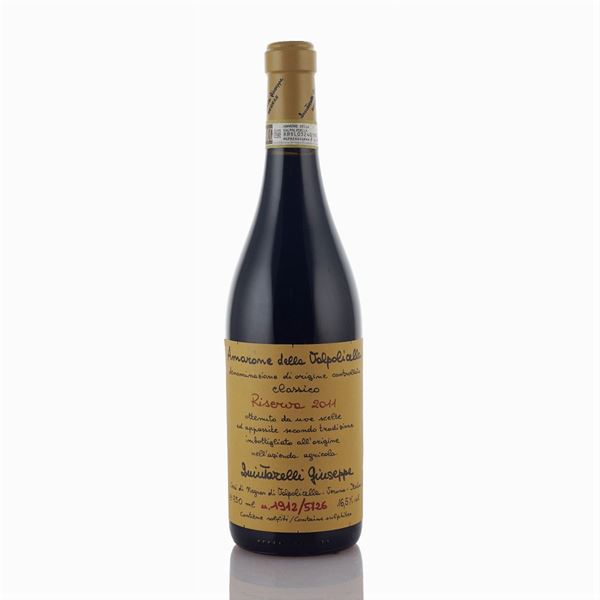 Giuseppe Quintarelli, Amarone della Valpolicella Classico Riserva 2011  (Veneto)  - Auction Web Only Fine wine and Spirits - Colasanti Casa d'Aste