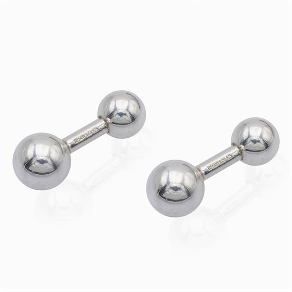 Tiffany & Co. Barbell collection cufflinks