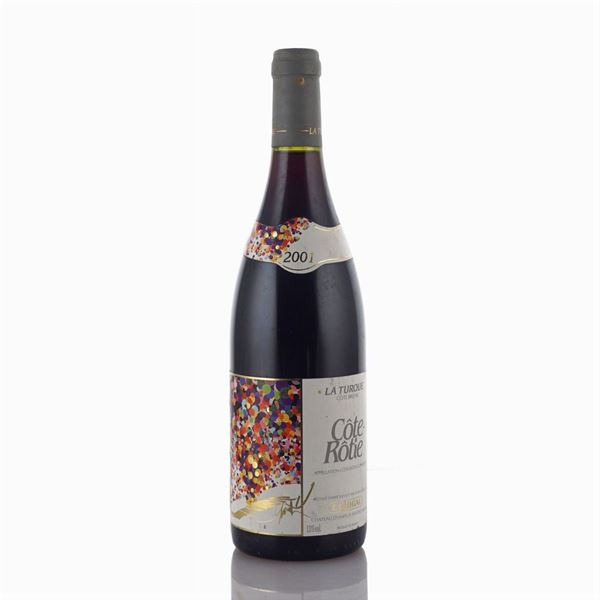 Etienne Guigal, Côte-Rôtie La Turque 2001  (Francia)  - Asta Vini e Distillati Web Only - Colasanti Casa d'Aste