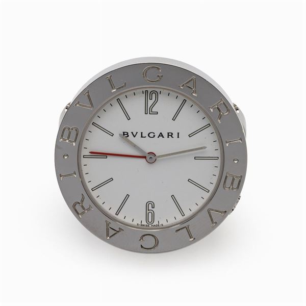 Bulgari,  Diagono collection travel alarm clock