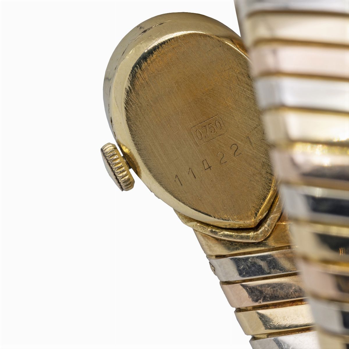 Bulgari Bracciale Orologio a Serpente Collezione Tubogas