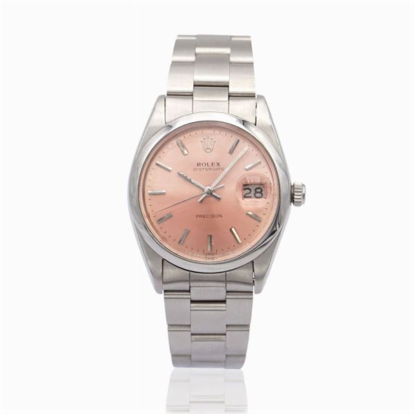 Rolex Oyster Date Precision Pink, vintage wristwatch