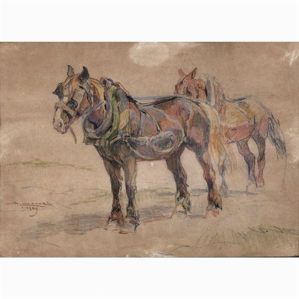 Alfredo Vaccari : Alfredo Vaccari  (Torino 1877 - 1933)  - Asta Arte Moderna e Contemporanea - Colasanti Casa d'Aste