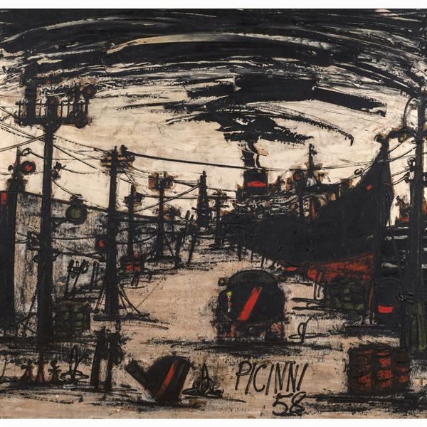 Gennaro Picinni : Gennaro Picinni  (Bari 1933)  - Asta Arte Moderna e Contemporanea - Colasanti Casa d'Aste